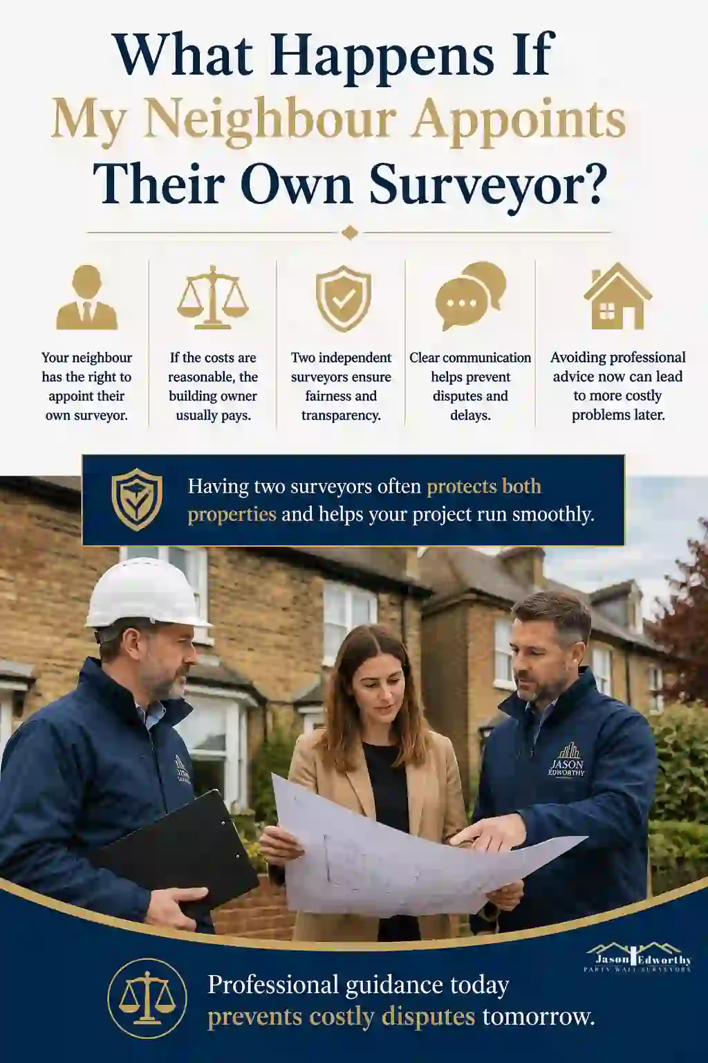 What Happens If My Neighbour Appoints Their Own Surveyor Sedgley?